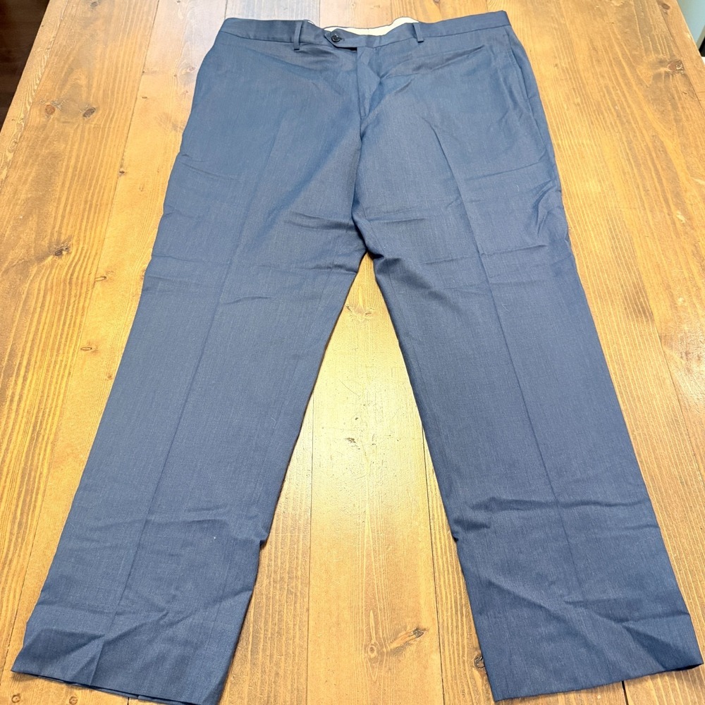 Brooks Brothers Madison Fit Merino Wool Pants Men's 42x30 Gray Old Money Smart